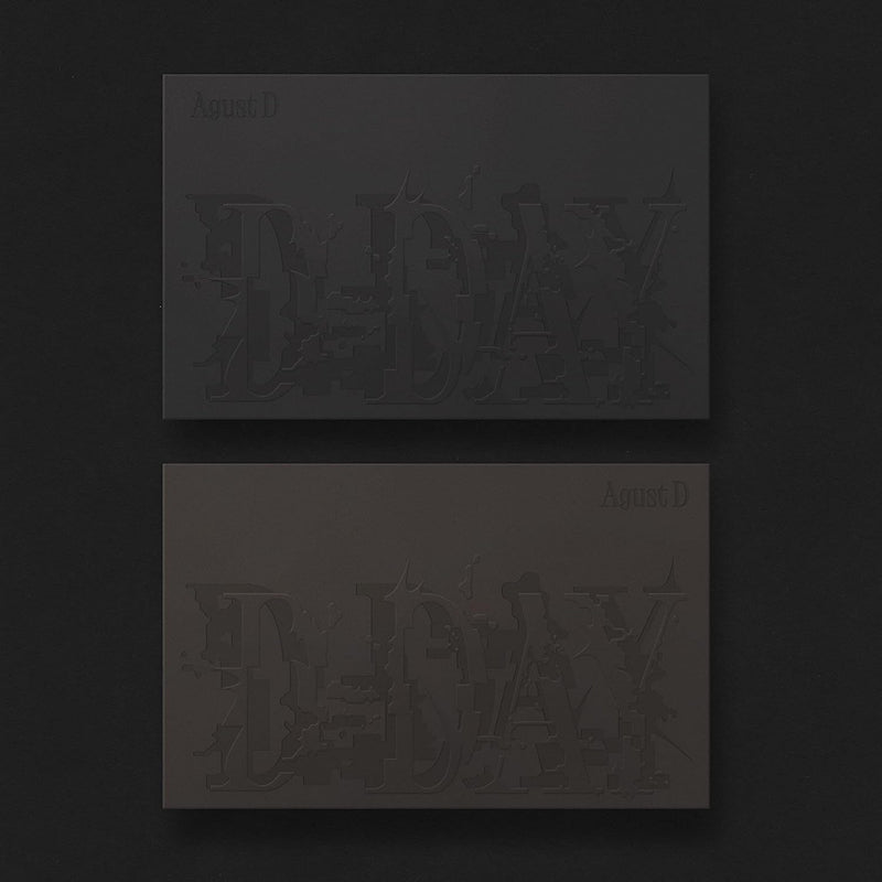 Agust D - D-day (incl. photobook) (CD) - Velvet Music