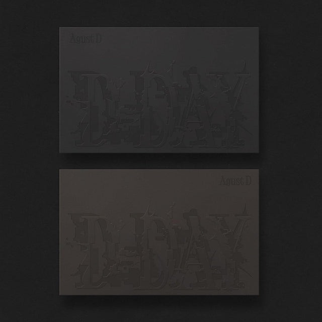 Agust D - D-day (incl. photobook) (CD) - Velvet Music