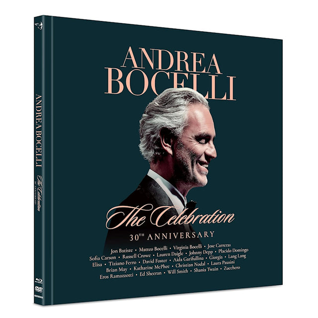 Andrea Bocelli - The celebration 30th anniversary (Blu Ray disc music) - Velvet Music
