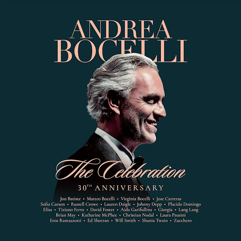 Andrea Bocelli - The celebration 30th anniversary (Blu Ray disc music) - Velvet Music