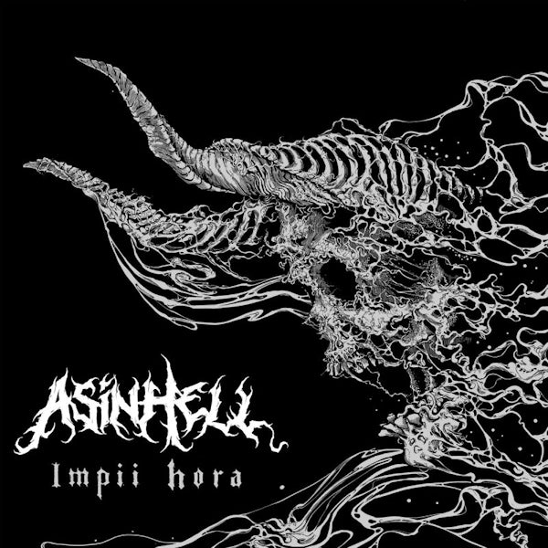 Asinhell - Impii hora -crimson red marbled vinyl- (LP) - Velvet Music