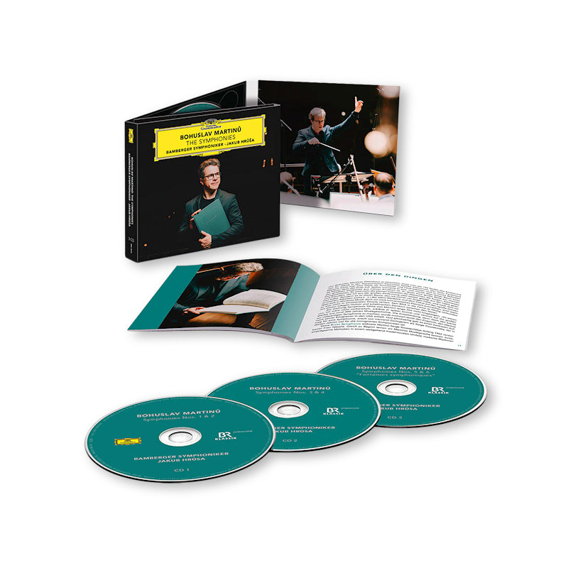 Jakub Hrusa Bamberger Symphoniker - Martinu: the symphonies (CD) - Velvet Music