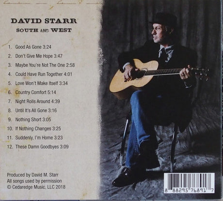 David Starr (9) - South And West (CD) - Velvet Music
