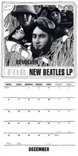 Beatles =calendar= - Beatles the record sleeve calendar (ketting)