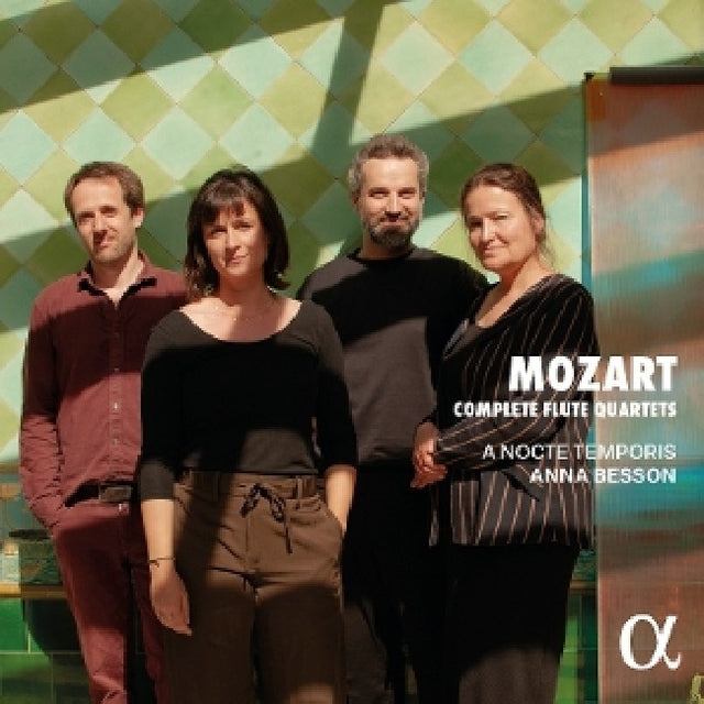 Anna Besson - A Nocte Temporis - Complete flute quartets (CD) - Velvet Music