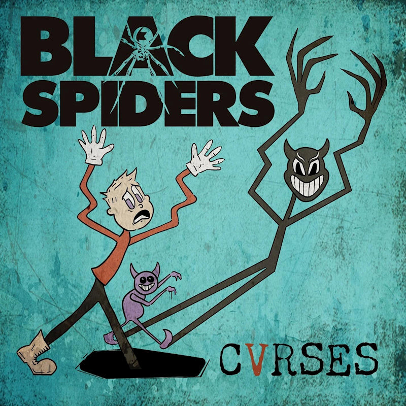 Black Spiders - Cvrses (CD) - Velvet Music