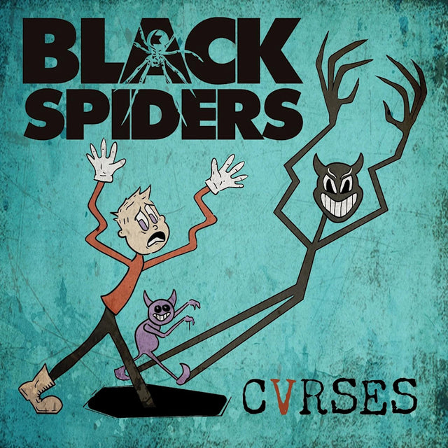 Black Spiders - Cvrses (CD) - Velvet Music