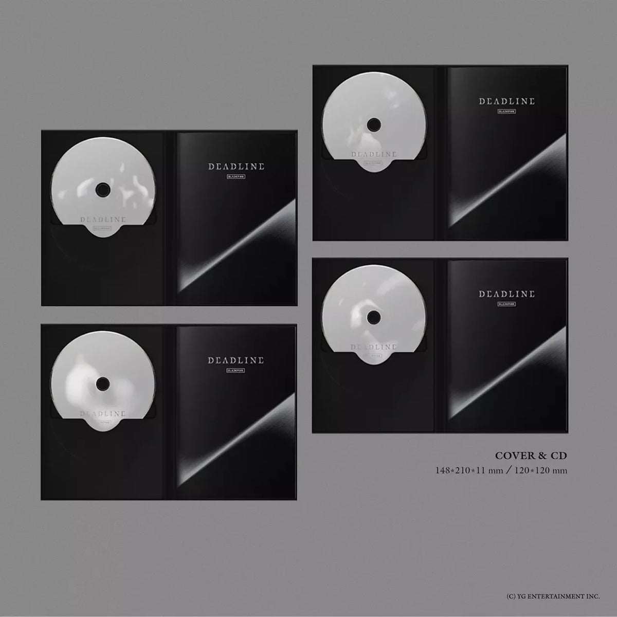 Blackpink - Deadline SILVER Version_ROSÉ (3rd MINI ALBUM CD) - Velvet Music