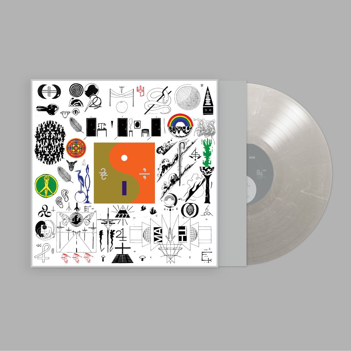 Bon Iver - 22, a million (10th anniversary ed. | frosted silver Vinyl LP)