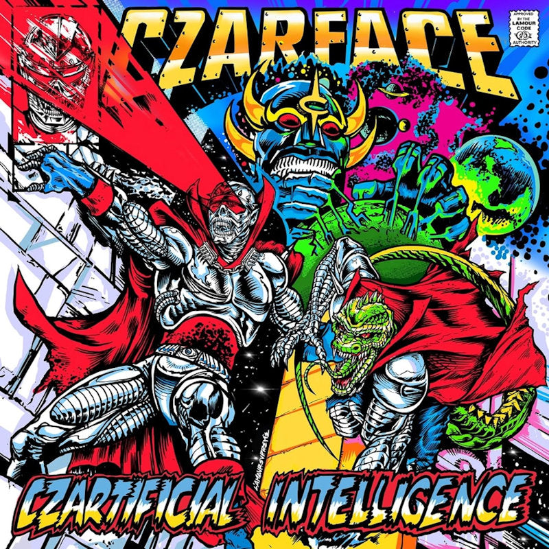 CZARFACE - Czartificial intelligence -transparent green- (LP)