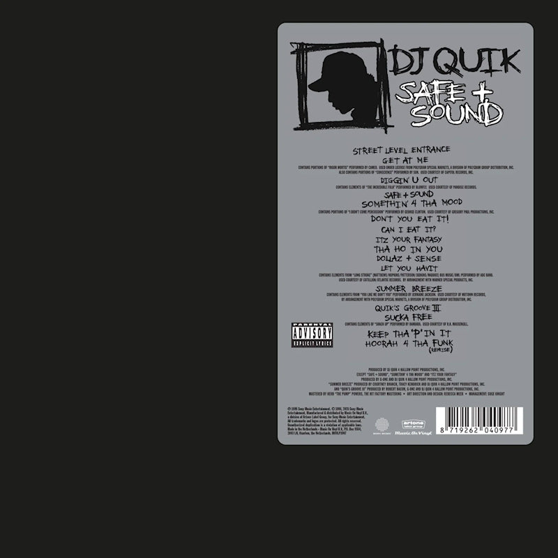 Dj Quik - Safe + sound (LP)