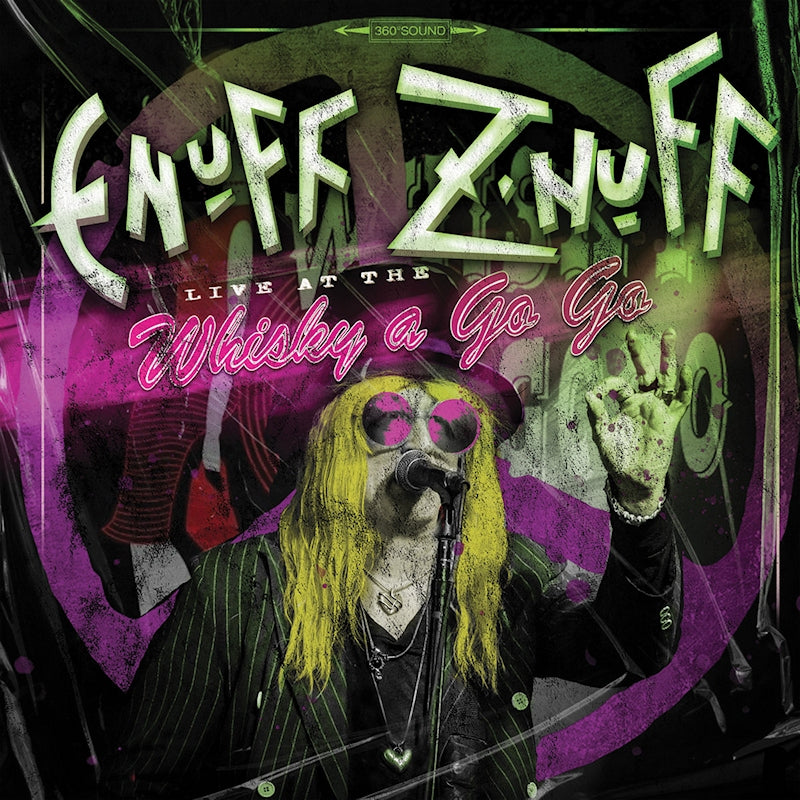 Enuff Z 'nuff - Live at the whiskey a go go (pink/black marble) (LP)