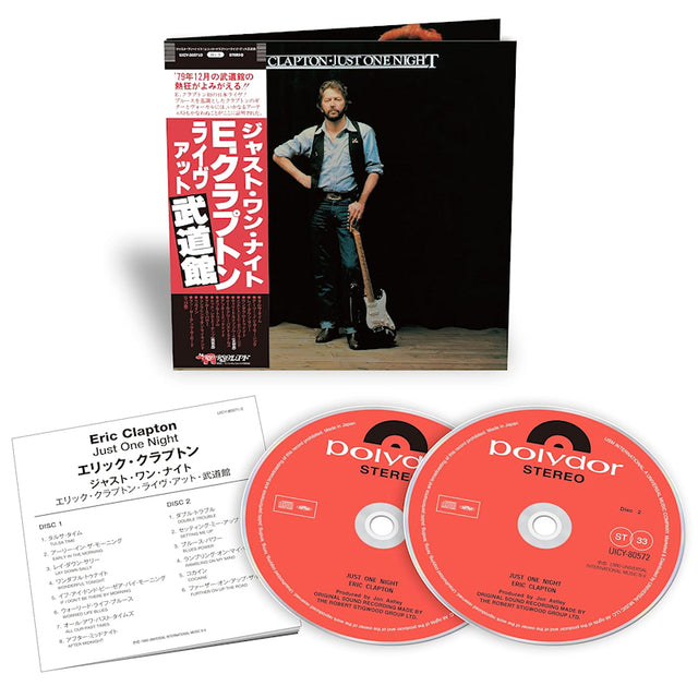Eric Clapton - Just one night (CD) - Velvet Music