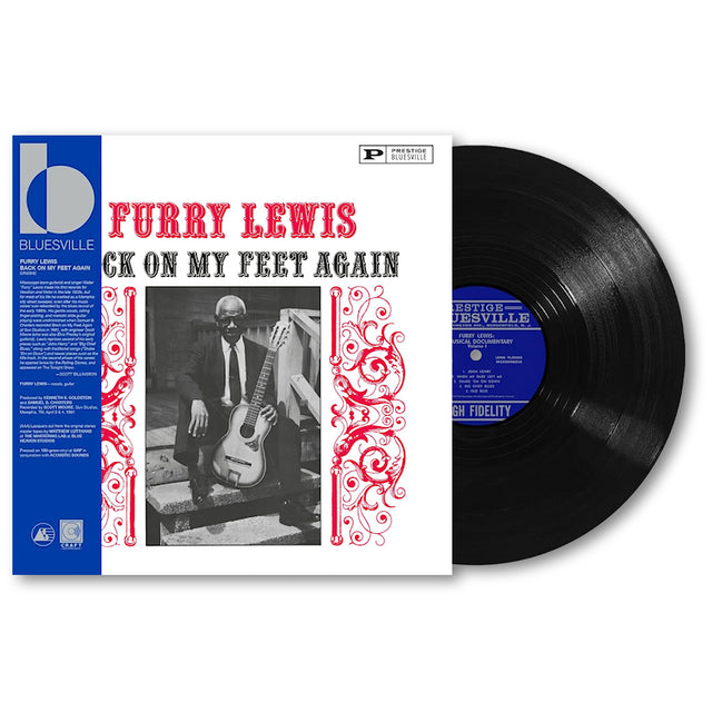 Furry Lewis - Back on my feet again (LP) - Velvet Music