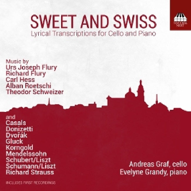 Andreas Graf - Evelyne Grandy - Sweet and swiss: lyrical transcriptions for cello and piano (CD) - Velvet Music