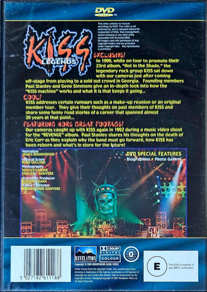 Rock And Roll Legends Kiss - A conversation With Kiss (tweedehands DVD) - Velvet Music