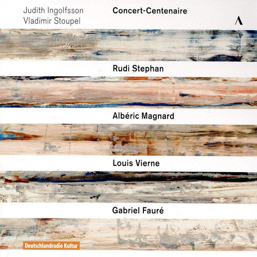 Judith Ingolfsson - Concert-centenaire (CD)