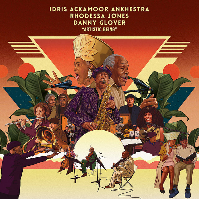 Idris Ackamoor Ankhestra & Danny Glover & Rhodessa Jones - Artistic being (CD) - Velvet Music
