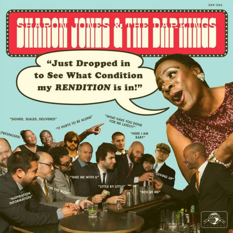 Sharon & The Dap Jones -kings - Just dropped in (to see what condition my rendition was in) (LP) - Velvet Music
