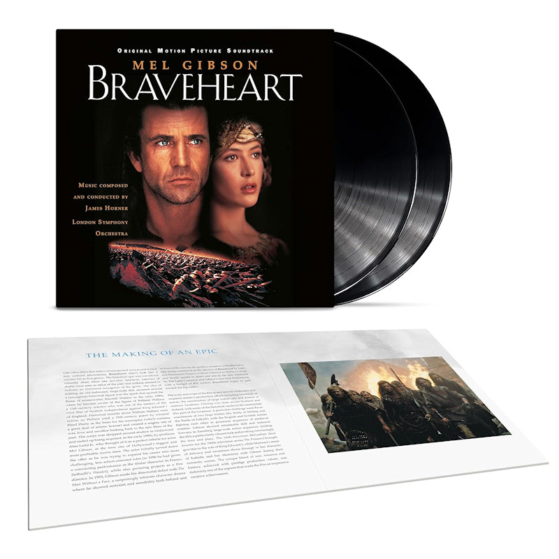 London Symphony Orchestra James Horner - Braveheart (LP) - Velvet Music