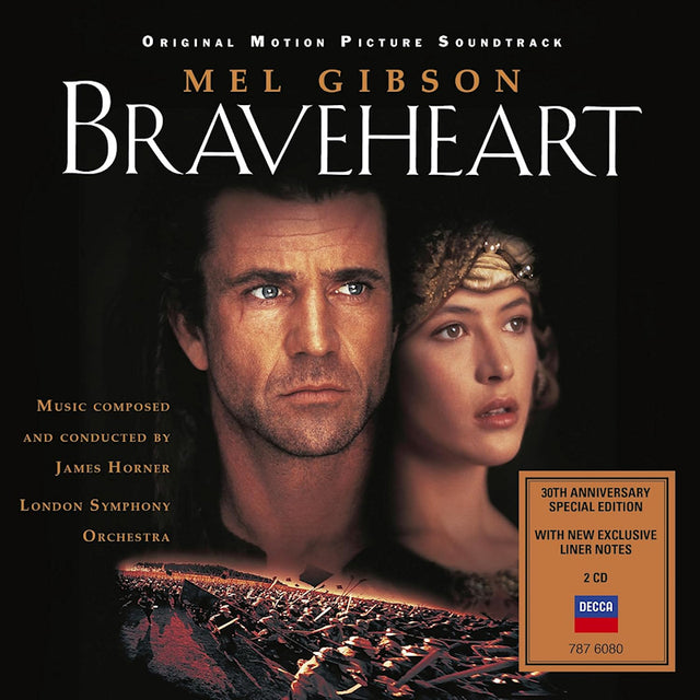 London Symphony Orchestra James Horner - Braveheart - the complete collection (CD) - Velvet Music