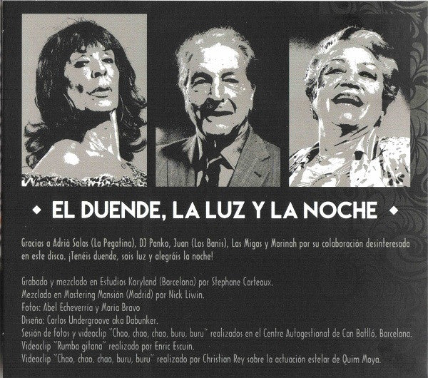 Rumbacalí - El Duende, La Luz Y La Noche (CD d'occasion)