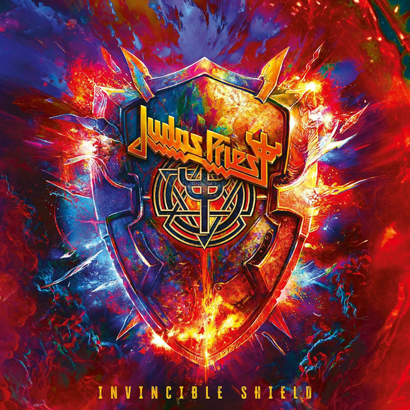 Judas Priest - Invincible shield -red vinyl- (LP)