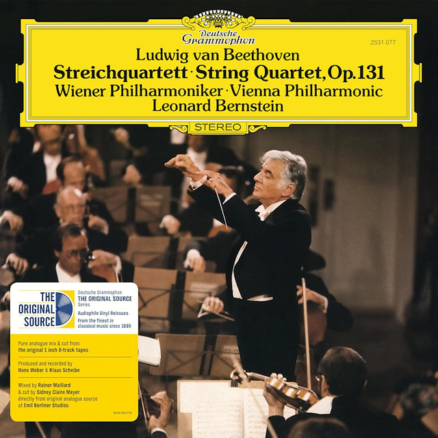 Leonard Bernstein Wiener Philharmoniker - Beethoven: string quartet no. 14 in c-sharp minor, (LP) - Velvet Music