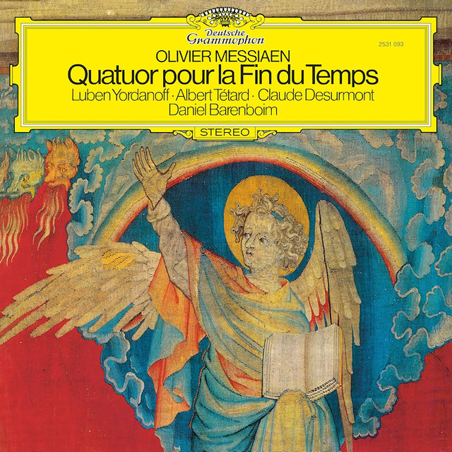 Luben Yordanoff, Albert Tétard, Claude Desurmont, - Messiaen: quatuor pour la fin du temps (LP) - Velvet Music