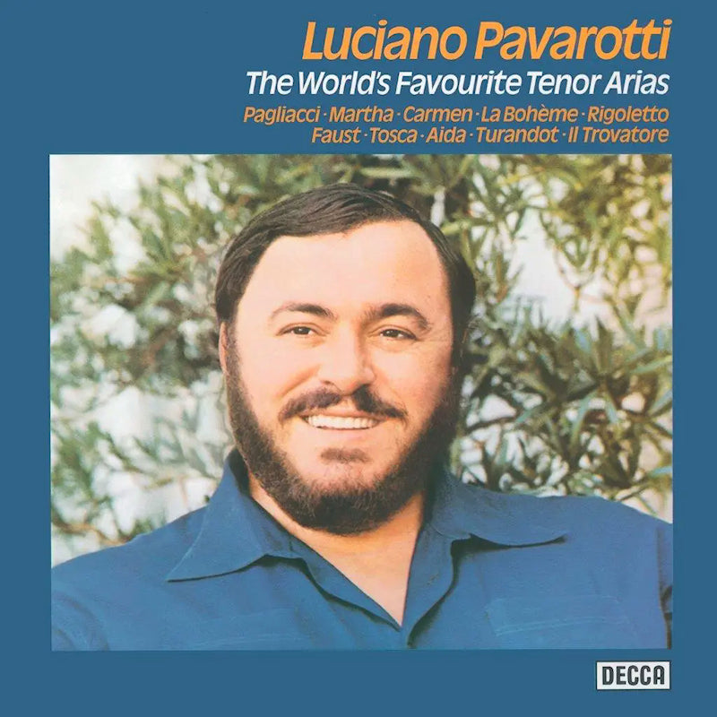 Luciano Pavarotti - The world's favorite tenor arias (LP)