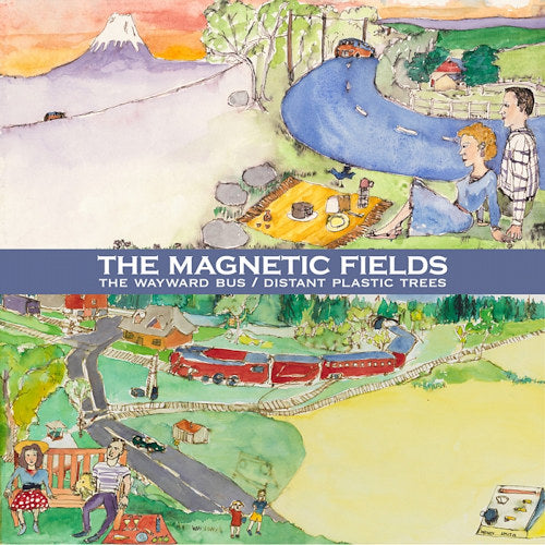 Magnetic Fields - Wayward bus/distant plastic trees (CD)
