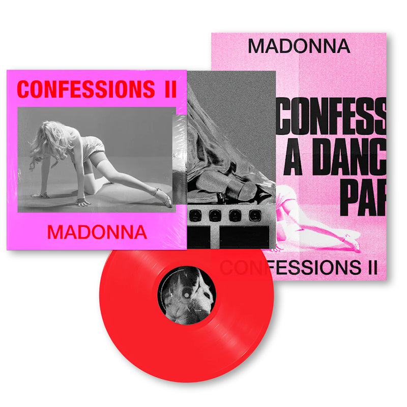 Madonna - Confessions II (Red Coloured Vinyl LP)