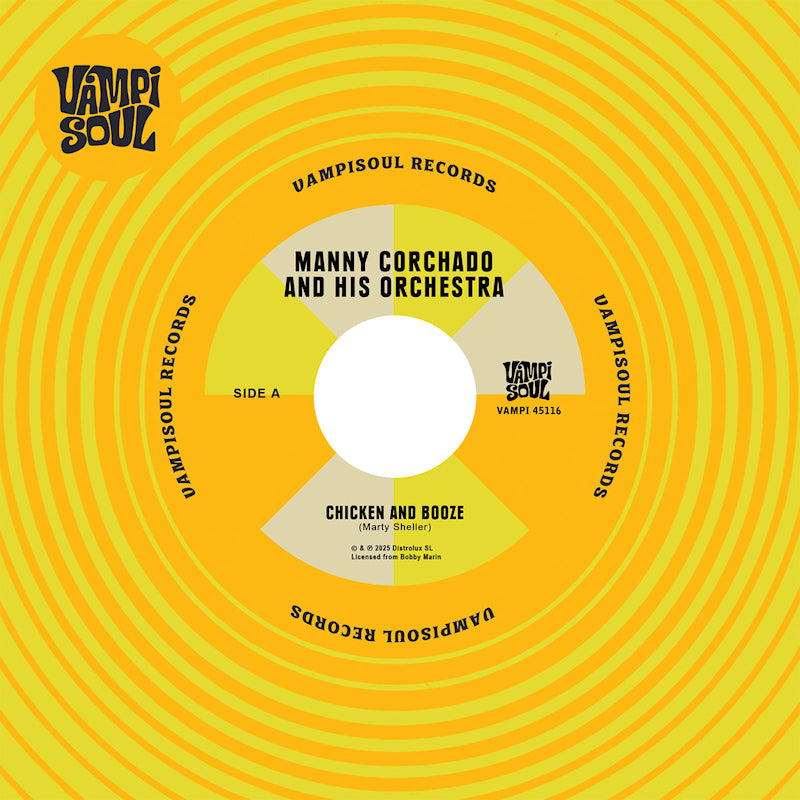 Manny Corchado /nelson Y Sus Estrellas - Chicken and booze/aguardiente y pollo (7-inch single) - Velvet Music