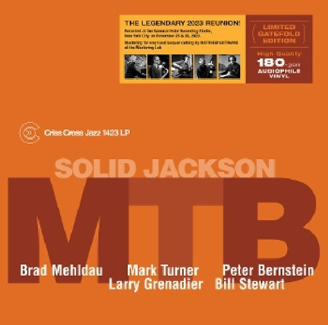 Brad Mehldau &amp; Mark Turner &amp; Peter Bernstein - Solid Jackson (LP)