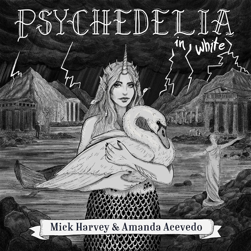 Mick Harvey & Amanda Acevedo - Psychedelia in white (LP) - Velvet Music
