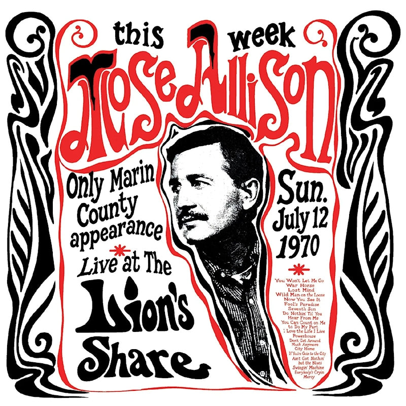 Mose Allison - Live at the lion's share july 12, 1970 (CD)