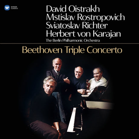 Oistrakh/rostropovich/richter/karajan - Beethoven: triple concerto (LP) - Velvet Music