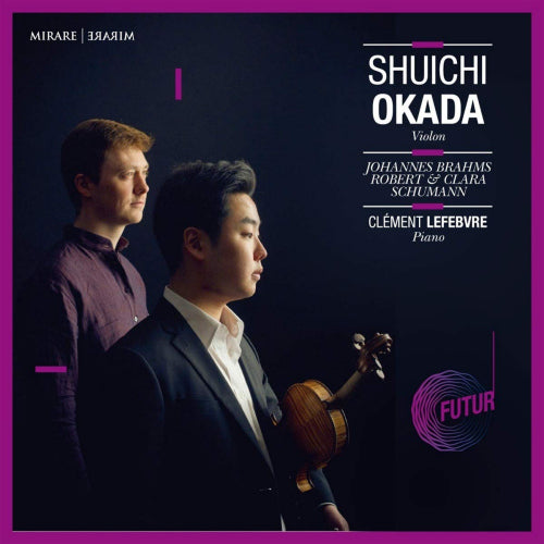 Shuichi Okada - Johannes brahms, robert & clara schumann (CD)