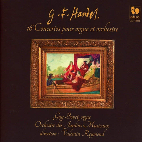 Orchester Des Jardins Musicaux - Gf Handel - 16 concertos for orgue et orchestre (CD)