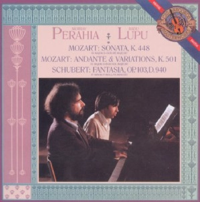 Murray Perahia - Mozart: Sonata in D major for two pianos, K. 448; Schubert: Fantasia in F minor for piano, four hands (CD)