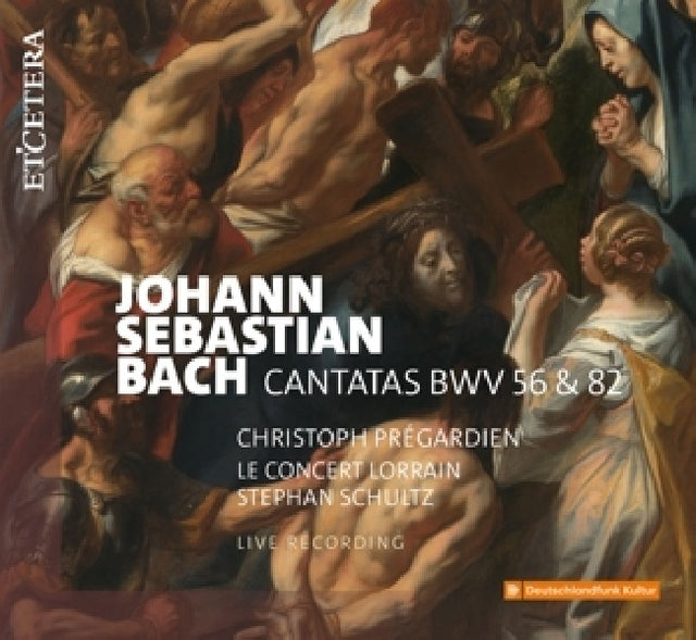 Christoph Pregardien - Bach kantaten bwv 56 & 82 (CD) - Velvet Music
