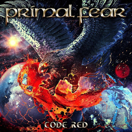 Primal Fear - Code red -transparant blue vinyl-	 (LP) - Velvet Music