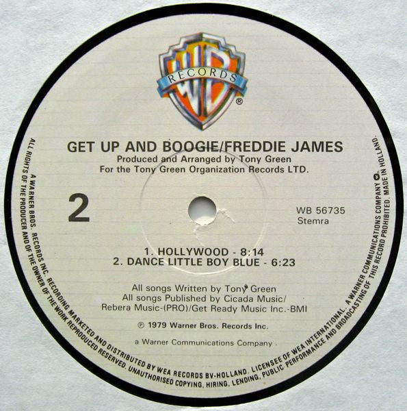 Freddie James - Get Up And Boogie (tweedehands LP)