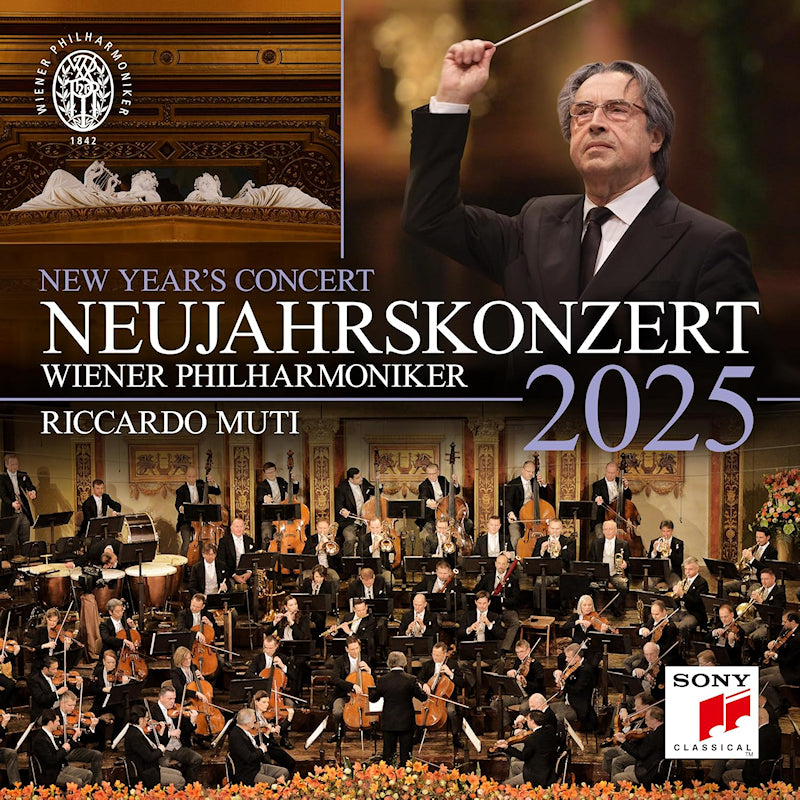 Riccardo Muti & Wiener Philharmoniker - Neujahrskonzert 2025 (CD) - Velvet Music