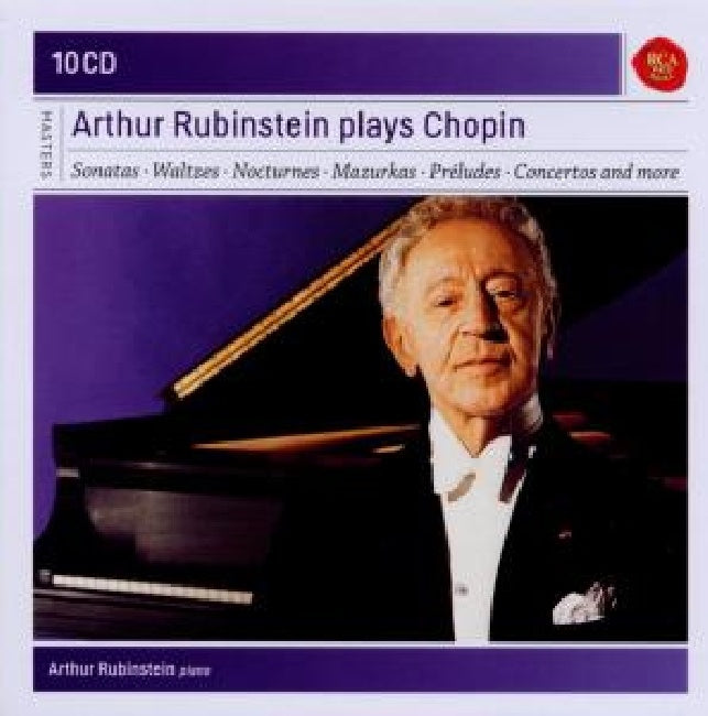 Arthur Rubinstein - Rubinstein plays chopin - sony classical masters (CD) - Velvet Music