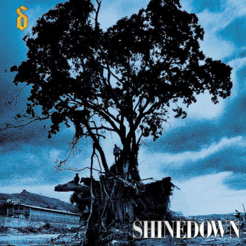Shinedown CD 'Leave a Whisper' met zwart albumhoes en bandnaam zichtbaar in de afbeelding.