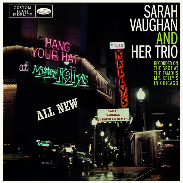 Sarah Vaughan And Her Trio - At mister kelly's (LP) - Velvet Music