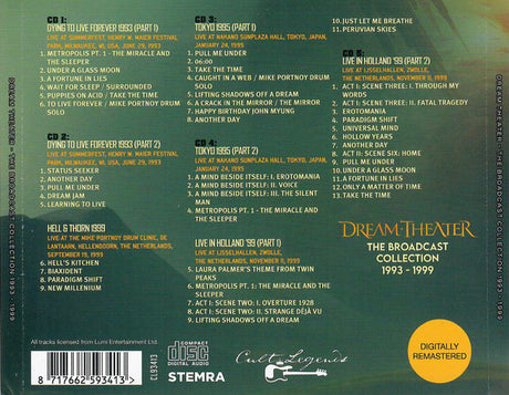 Dream Theater - The Broadcast Collection 1993 -1999 (CD)