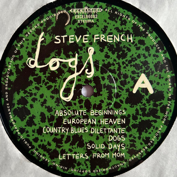Steve French (2) - Dogs (LP) - Velvet Music