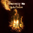 CD van Tragically Hip met de titel We Are The Same, albumhoes zichtbaar, zwart en wit ontwerp